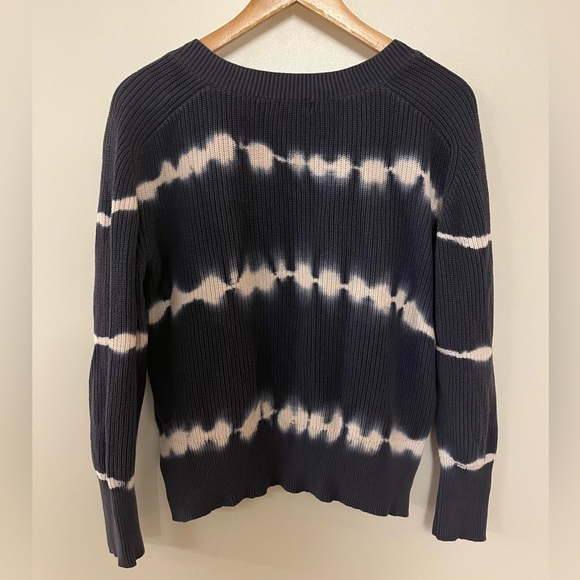 Johnny Was Tie Dye Pullover Knit Sweater Indigo M - Picture 11 of 14